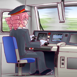 電車運転士テトさん