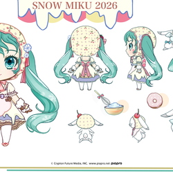 2026 Snow Miku ～ フルーツクリームケーキ Fruit Cream Cake ～