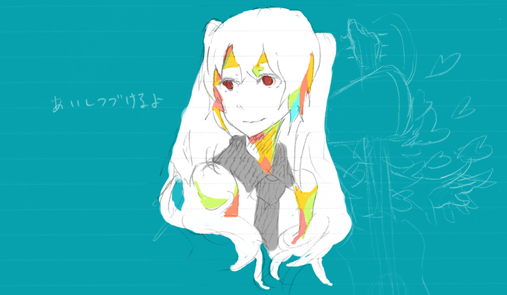 Piapro ピアプロ イラスト 16ビットガール