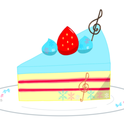 雪色ショートケーキ