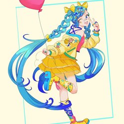 デコラ系のミク