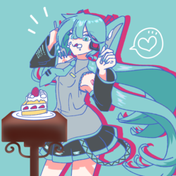 ミクケーキ2