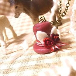 【Alice in Musicland】帽子屋リンちゃんの帽子　ネックレスver