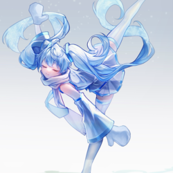 skating miku