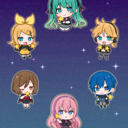 夜空を照らすお星様