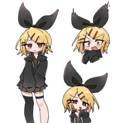 黒リボンリンちゃん