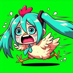 初音ミク/チキン