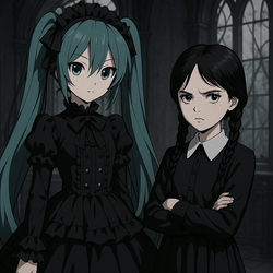 hastune miku & wednesday