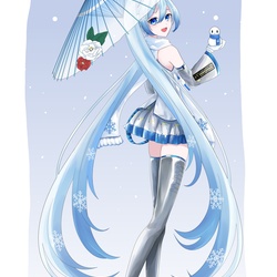 雪ミクさん