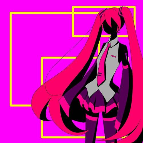 Piapro ピアプロ イラスト 色違いミクさん 肌黒ｖｅｒ
