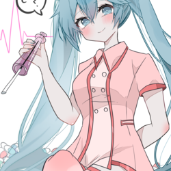 初音ミク　イラスト