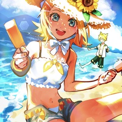 夏とリンちゃん