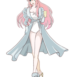 女優ガウンのルカさん