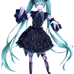ゴシック＆ホラー　初音ミク