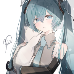 初音ミク　イラスト