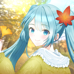 初音ミク（紅葉）