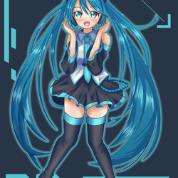 カード風ミクちゃん