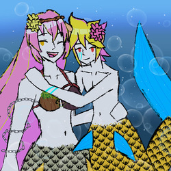 AT THE EDGE OF THE WATER Luka and Len