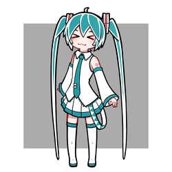 ホワイト初音ミクさん