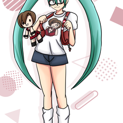 Fan girl miku