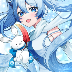 「雪の世界へ」赤い羽根共同募金運動×雪ミク2025