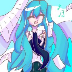 ミクとクリエーター。