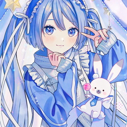 水色界隈雪ミク