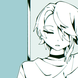 目痛フリーイラスト2