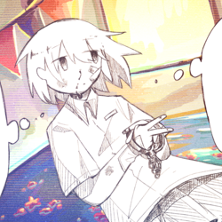 安息 吹き出しあり