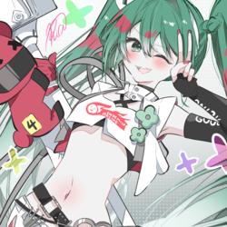 初音ミク    イラスト