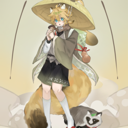 たぬレン×油揚げのきのこ狩り