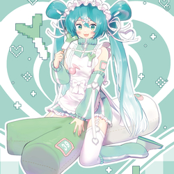 ネギ界隈ガチ勢ミクちゃん