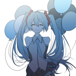 初音ミク　イラスト