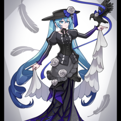 洋館の貴婦人ミク