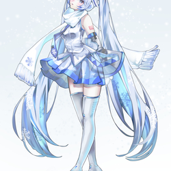 雪ミク（公式衣装）