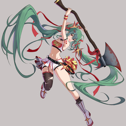 CHEER UP MIKU AXE