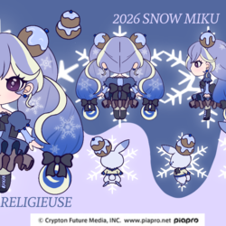 Snow Miku 2026 Design Contest Entry