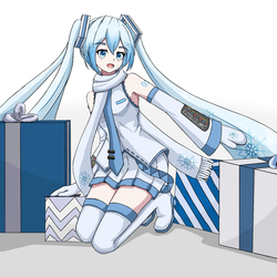 初音ミク: "メリークリスマス"