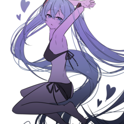 初音ミク　イラスト