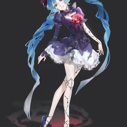 ゴシック＆ホラーミク(ひび割れ人形ver)