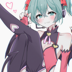 初音ミク　イラスト