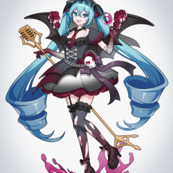 墓地でライブ！ヴァンパイアミク