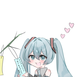 初音ミク　イラスト