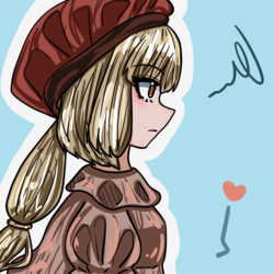 【初投稿】前に描いたイラストだから絵柄違う☆