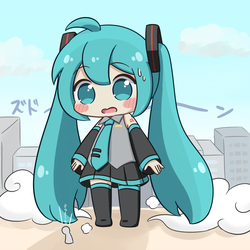 でっかいミクさん