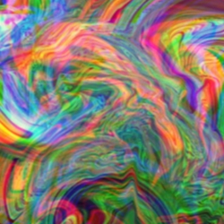 明るい色の渦巻き(2)