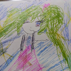 ユニバースLove初音ミクイラスト