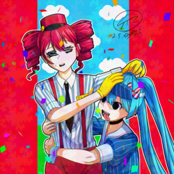 様子のおかしい初音ミクに懐かれる重音テト