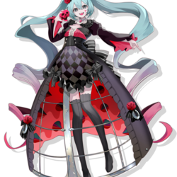 ゴシック＆ホラー　初音ミク