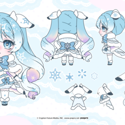 2027年雪ミク衣装